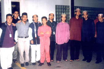 Kenangan bersama Kumpulan nasyid DeHearty di UIA PJ. Sebahagian dari gambar Mini JK UIA PJ