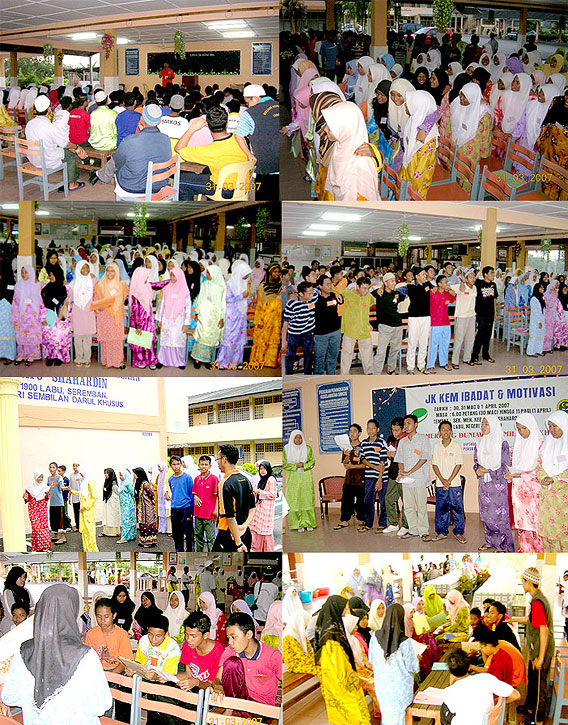 Ukhwah.com bersama PMI Kolej Legenda mengadakan Kem Ibadat & Motivasi pada 30, 31 Mac dan 1 April 2007 bertempat di SMK Dato Shahardin, Labu, Negeri Sembilan. Salah satu program yang begitu berjaya.